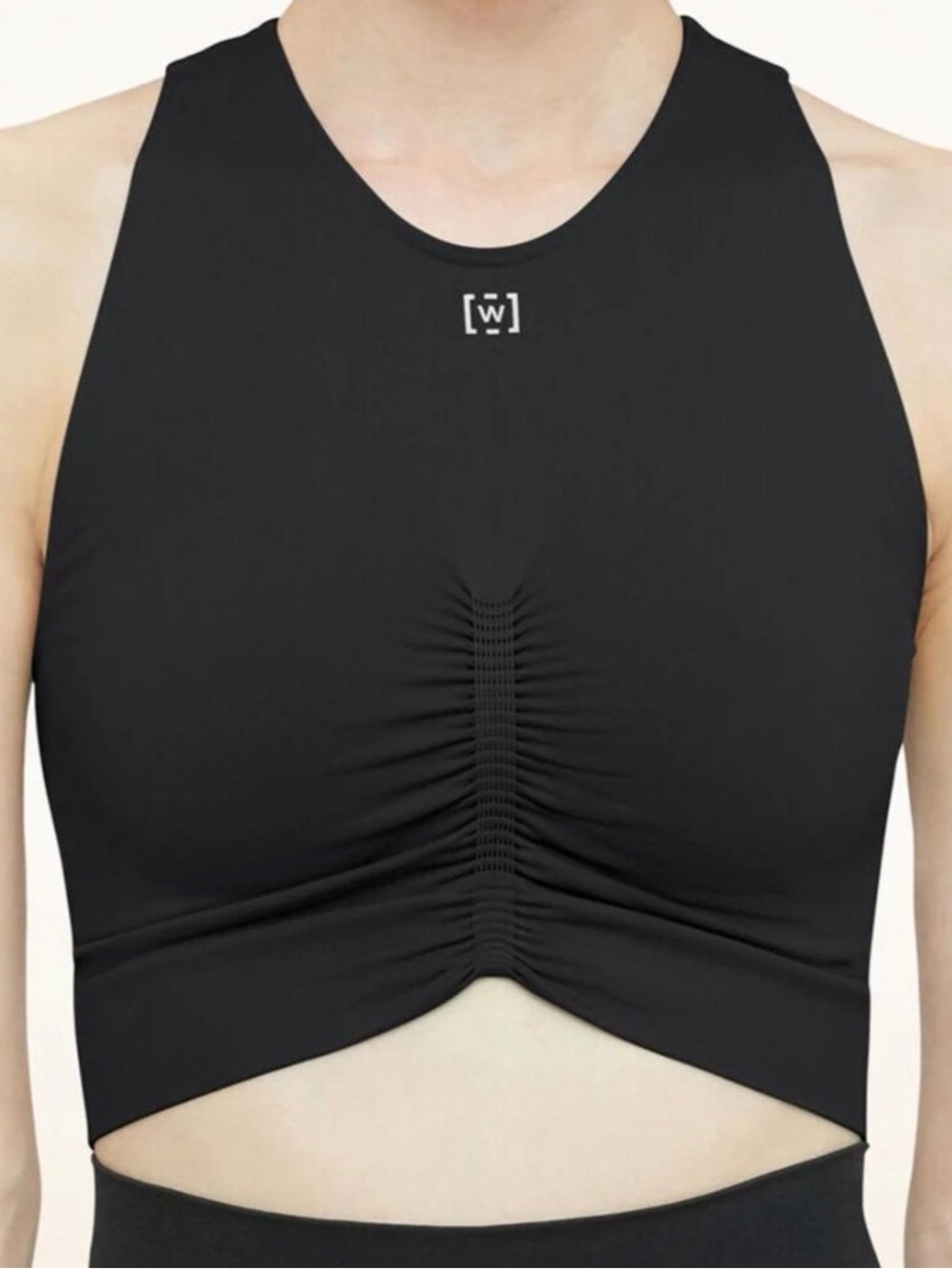 Wolford Body Shaping Seamless Sleeveless Top in Black